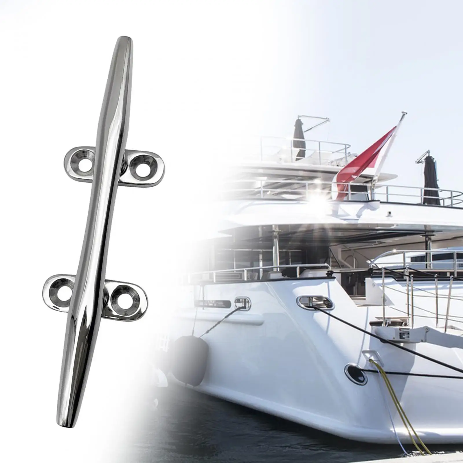 Marine Boat Hardware Premium Durable Screws Mount Wall Mount Heavy Duty Accessory for Boating Water Sports Ships Fishing