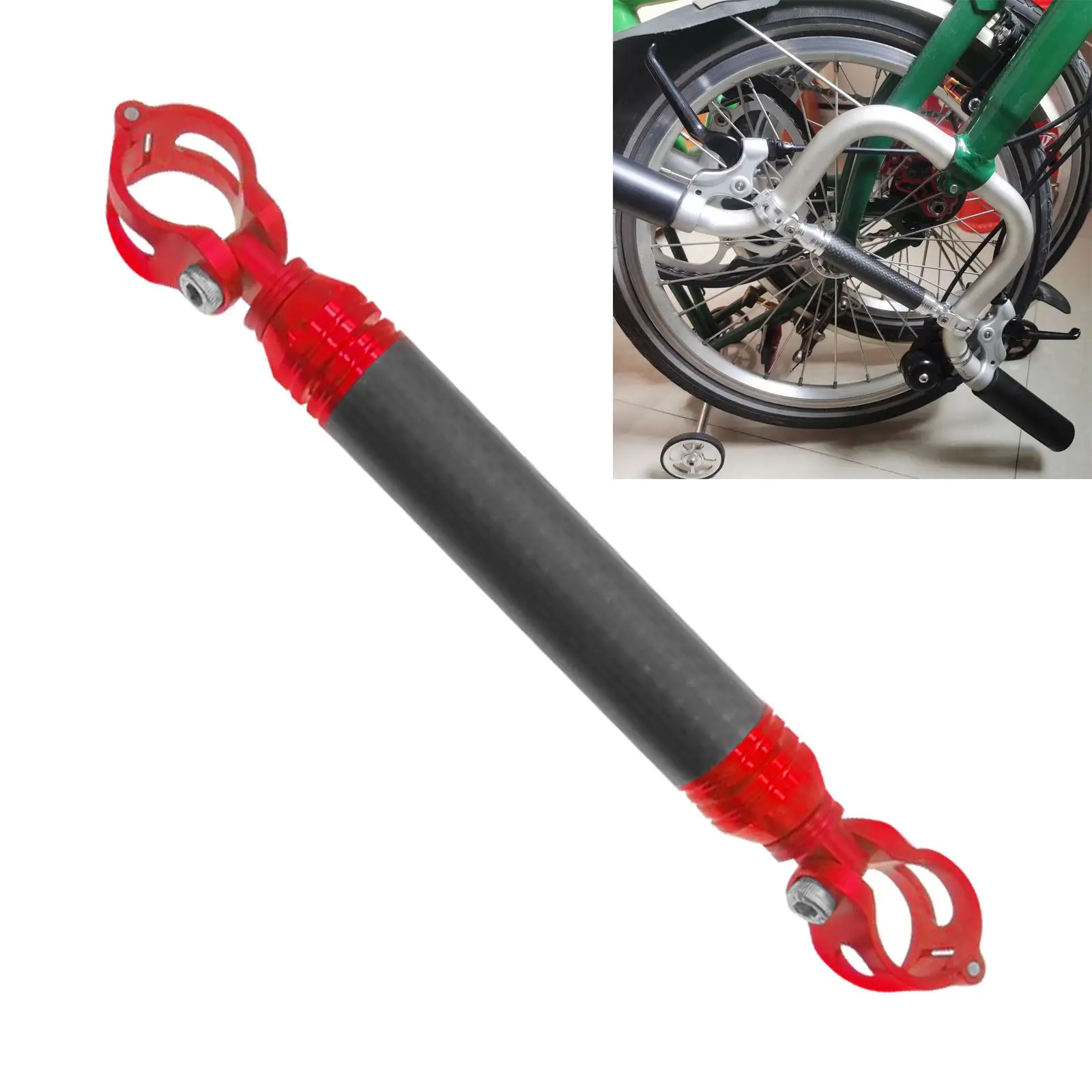 Lightweight Bicycle Handle Bar Extension Bracket Rod Holder Aluminum Alloy