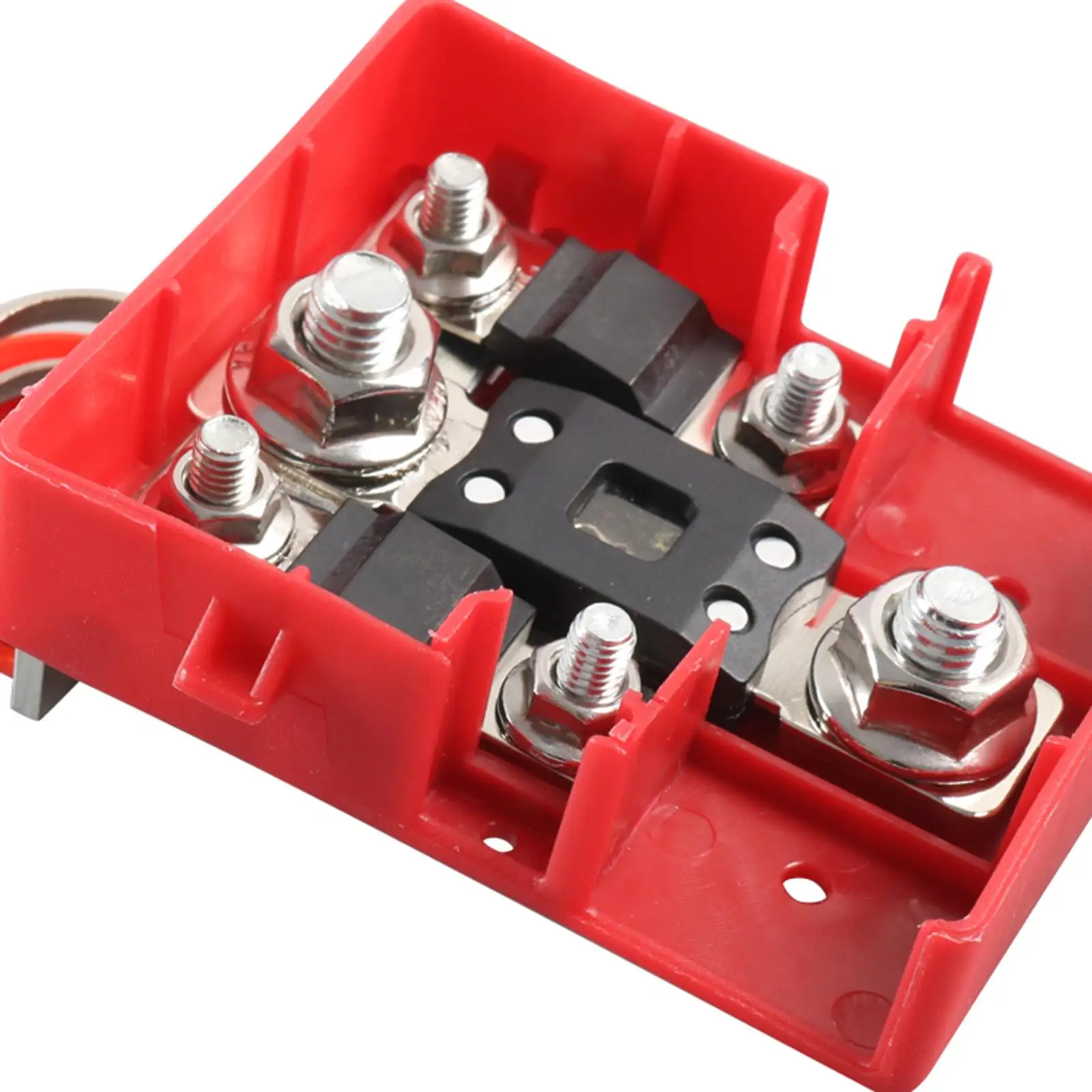 Fused Battery Distribution Terminals Clamp Connector 32V 400A Quick Release Fit for Motorcycle Car Vehicle Bus