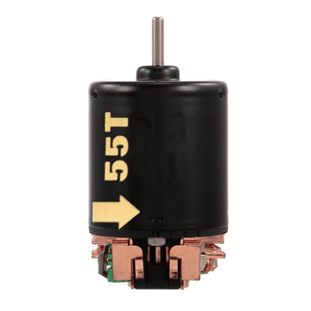 Universal 55T Brushed 540 RC Motor Buggy  Accessory Black