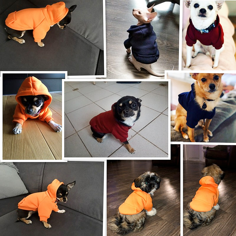 Pet Dog Clothes for Small Dogs Clothing Warm Clothing for Dogs Coat Puppy Outfit Pet Clothes for Large Dog Hoodies Chihuahua