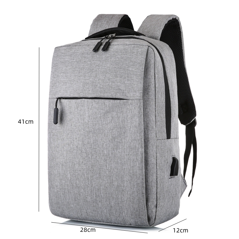 Business-Rucksäcke für Herren und Damen, tragbar, große Kapazität, Reiserucksack, ultraleicht, Unisex, Laptoptasche, einfarbig, für Studenten, Schultaschen – Detail 1