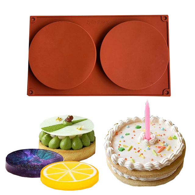 Moules Silicone Perles Rondes Pour Décorations Gâteaux | Chocolat, Fondant, Biscuits - Lot De 2