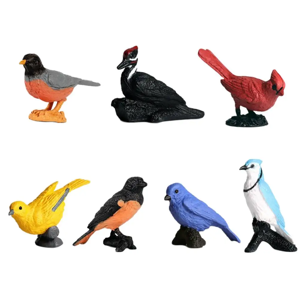 Simulation Birds  Toy Animal Miniture Figurine M4134