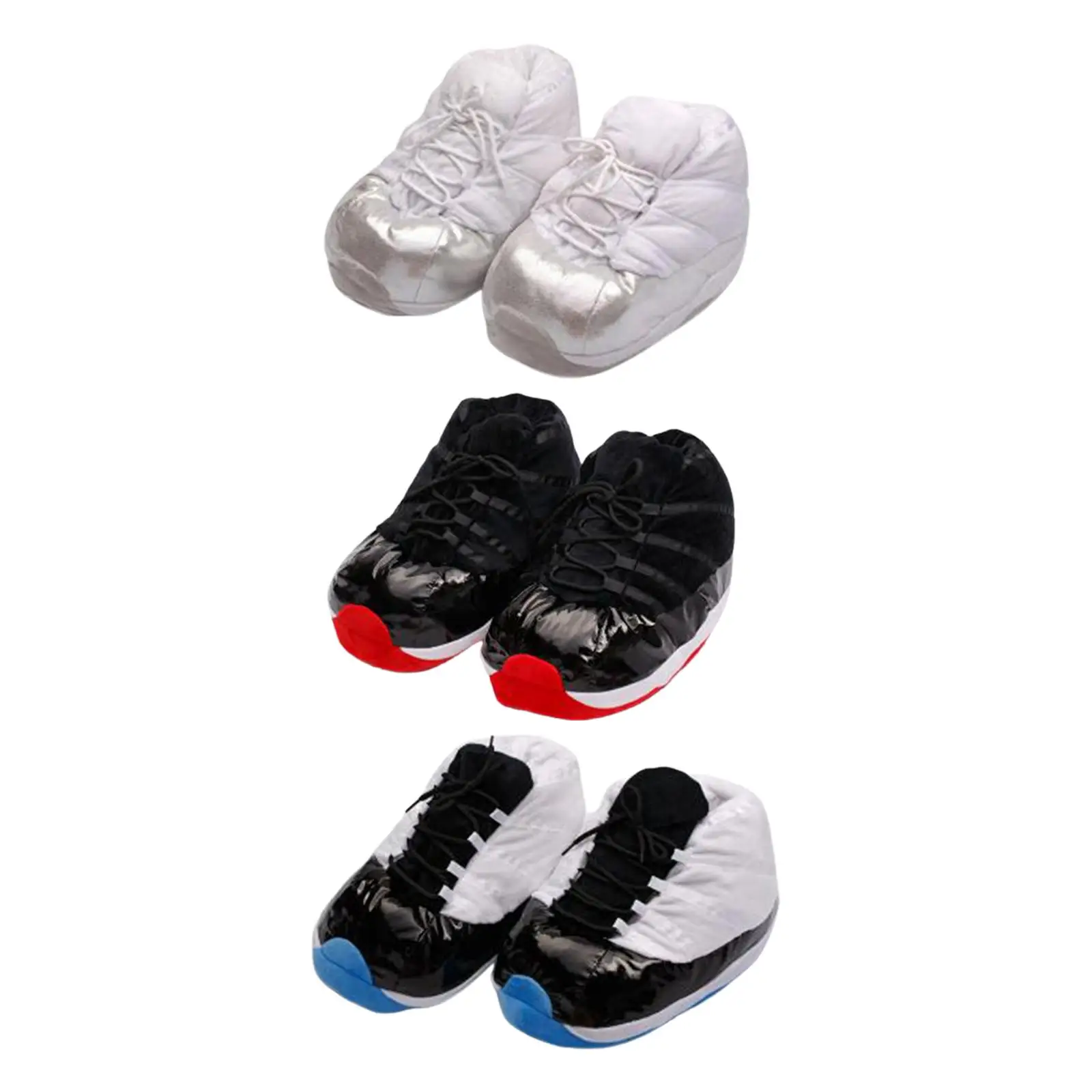 Winter Warm Slippers Home Shoes Anti Slip Floor Slippers Soft Flat Heel Comfortable for Parties Indoor Outdoor Dorm Casual