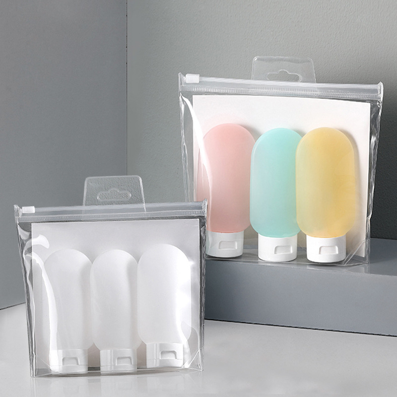 Best of 3pcs Travel Bottles Set 60ml Empty Coloured Plastic Bottle Shampoo Shower Gel Refillable Containers Size Squeeze Tube Tool Reviews & Tips