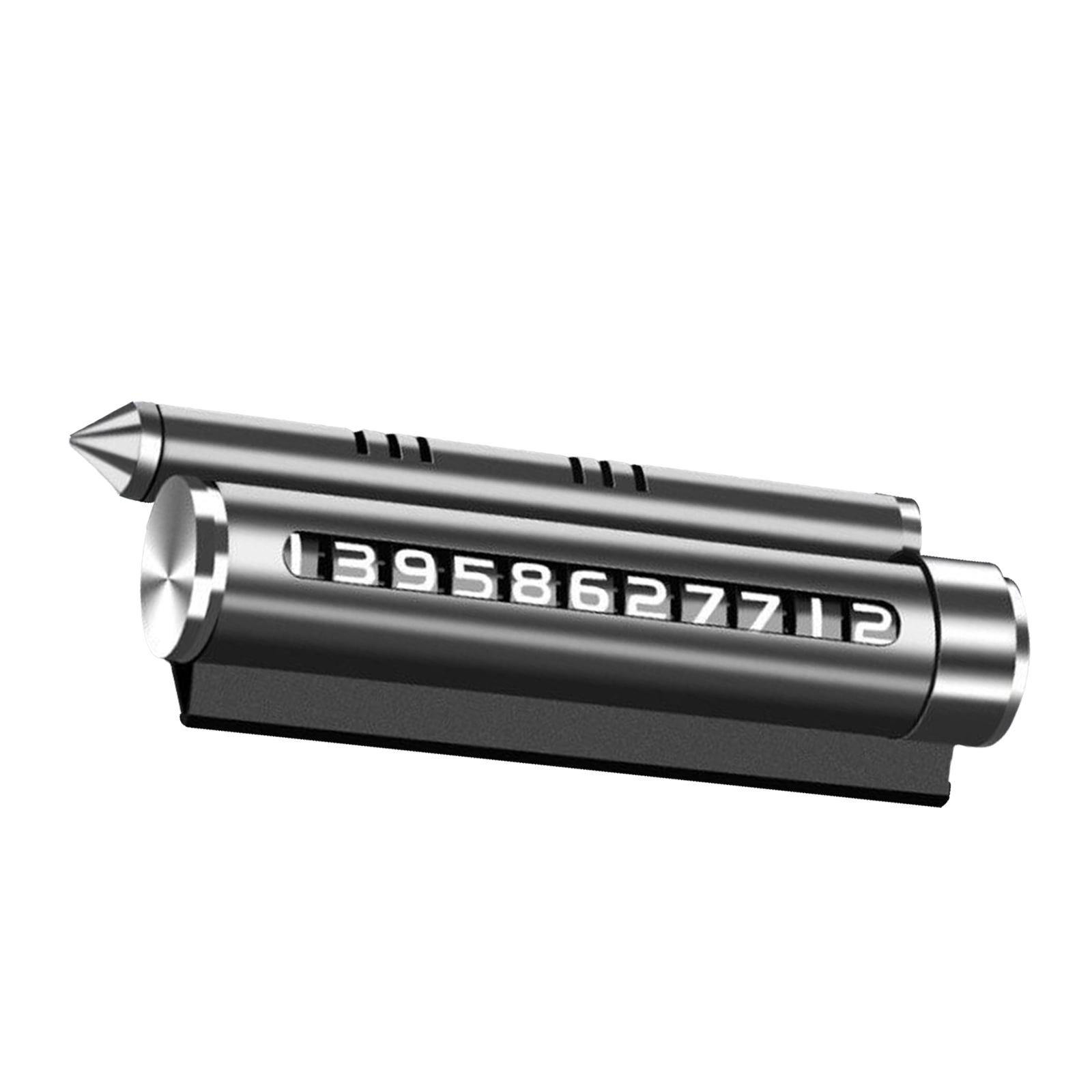 Car Parking Telephone Number Plate Safety Hammer Car Decors Automobile