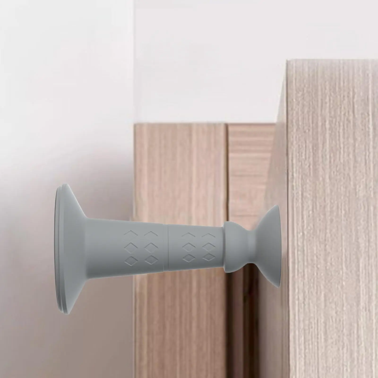 Doorstops Silicone Waterproof Wall or Floor Mount Premium Strong Lightweight Door Holder for Home Office Bedroom Bathroom