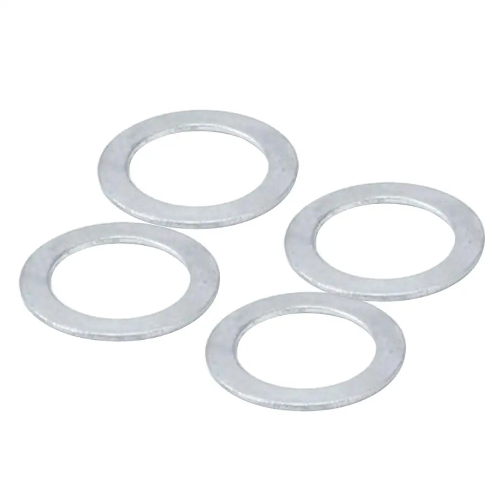 4 Pieces Stainless Flat Washer  Bike Cycling Spacer Flat Washer