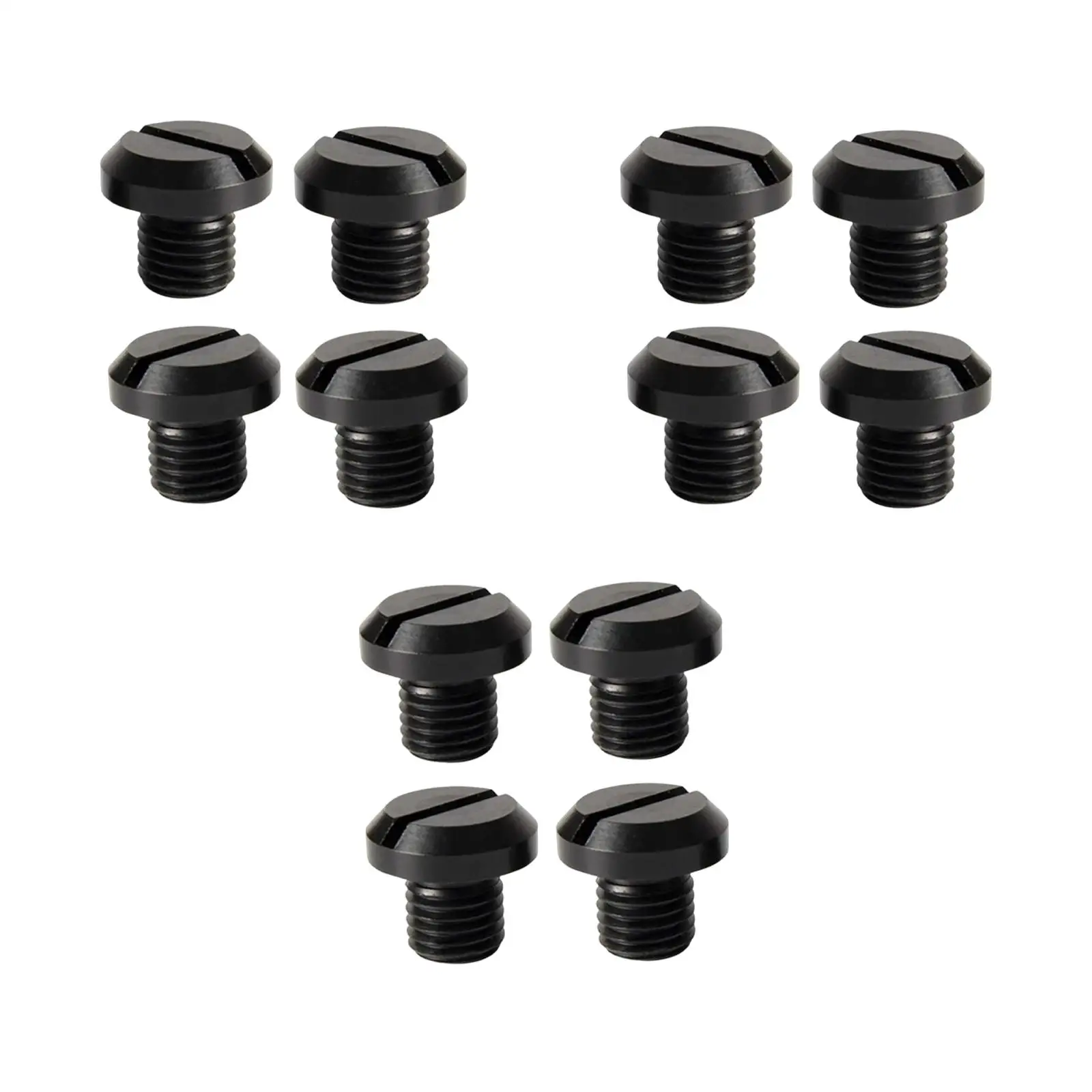 4x Motorcycle Rearview Mirror plug Screw Bolts CNC Metal Decoration