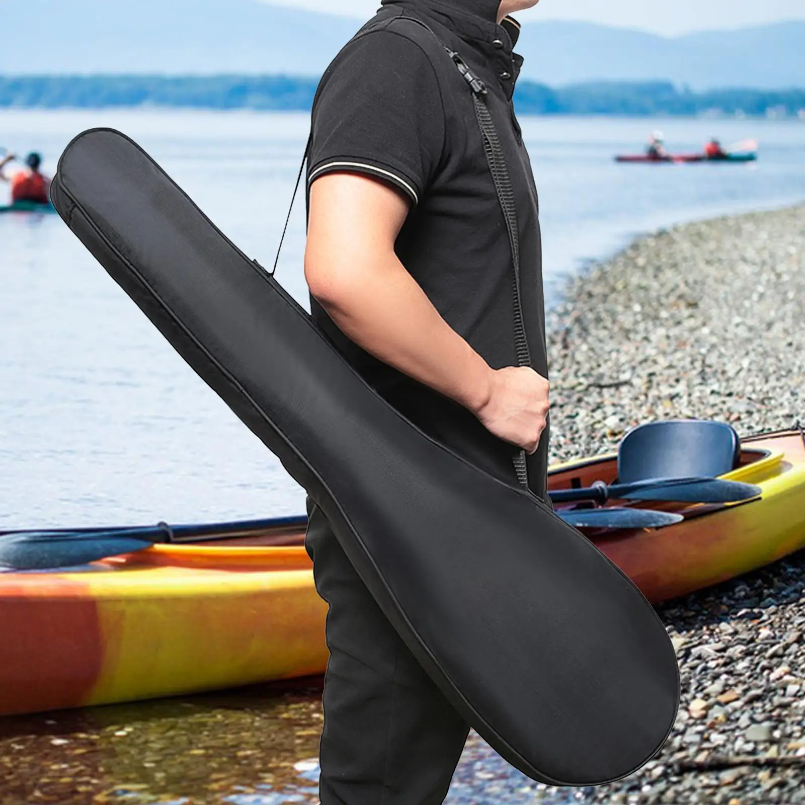 Kayak Paddle Bag Paddle Storage Bag Portable Wear Resistant Adjustable Shoulder Strap Kayak Accessories Paddle Carrier Bag