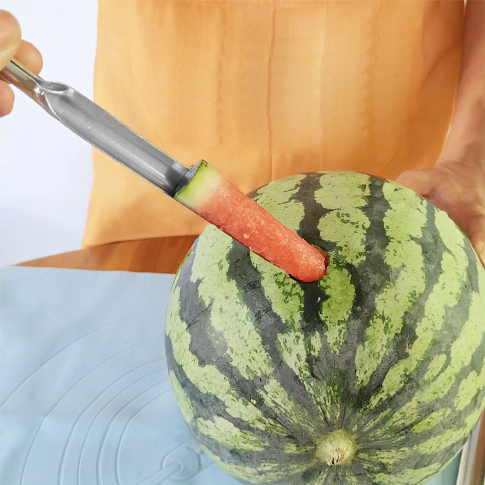 Melon Slicer Kitchen Gadgets Fruit Vegetable Tools Fruit Carving Tools Watermelon Corer for Kitchen Gadget