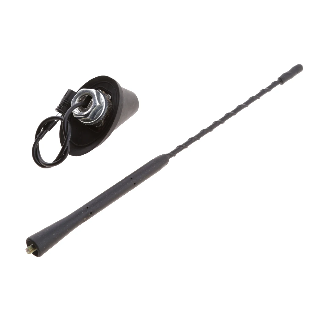 9`` Radio Mast Whip Antenna with Roof Amplified Base for   B5 2002-2008