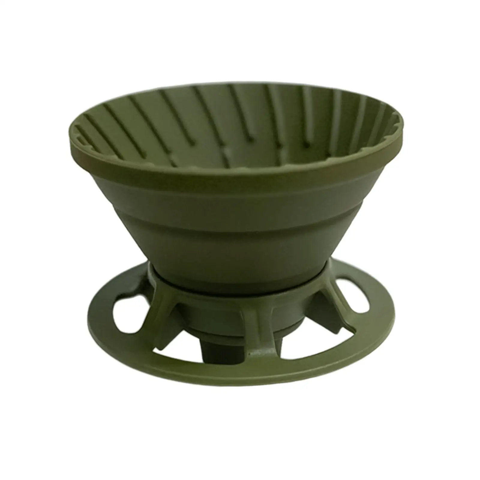 Silicone Pour Over Coffee Dripper Foldable Cafe Filter Tool for Outdoor Home