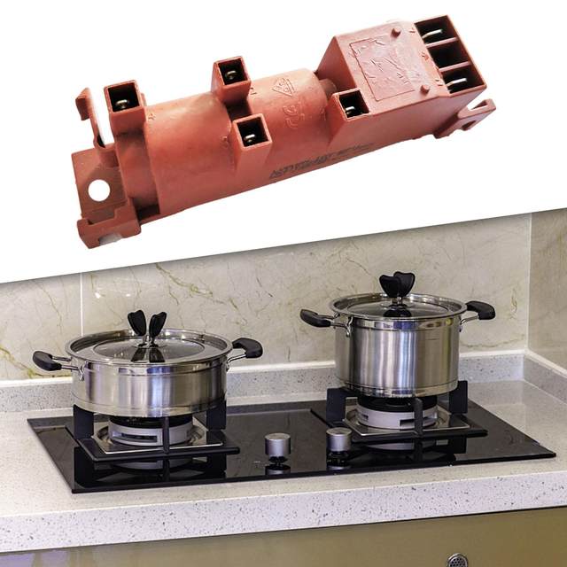 Gas Stove Pulse Igniter Four Terminal Connections Kitchen