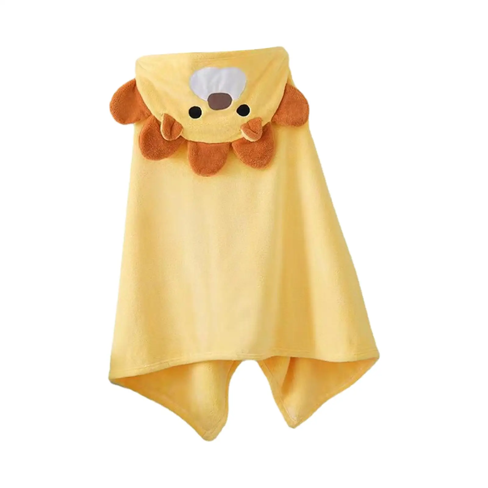Toddlers Bathrobe with Hood Nightwear Stylish Breathable Absorbent Towel Accessories Baby Bathroom Bathrobe Hooded Bathrobe