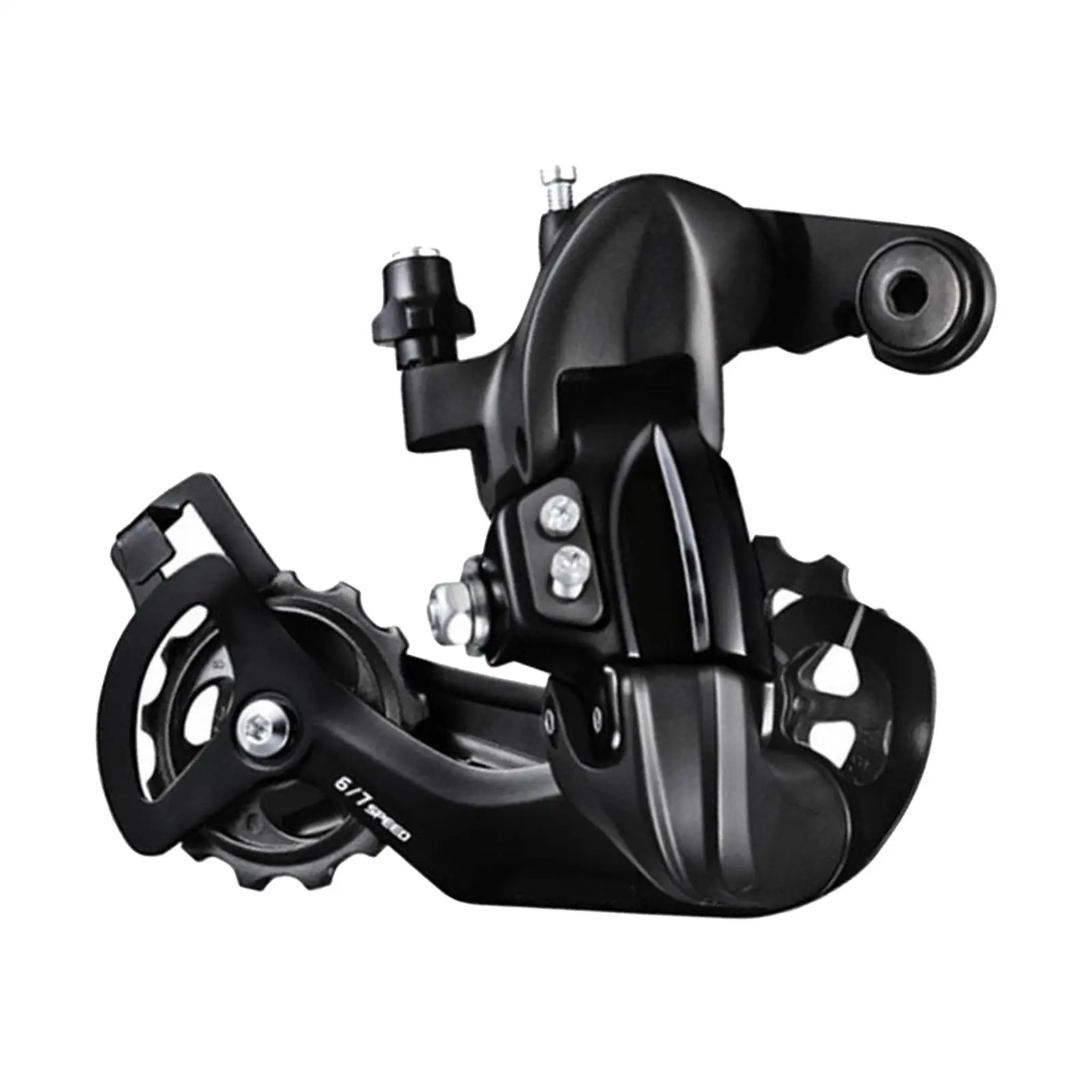 TY300 6/Mountain Bike Rear Derailleur Aluminum Black