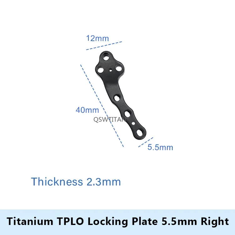 Titanium TPLO locking Plate ALPS Bone Plate Orthopedic Surgical Instruments Veterinary Pet Animal 1pcs