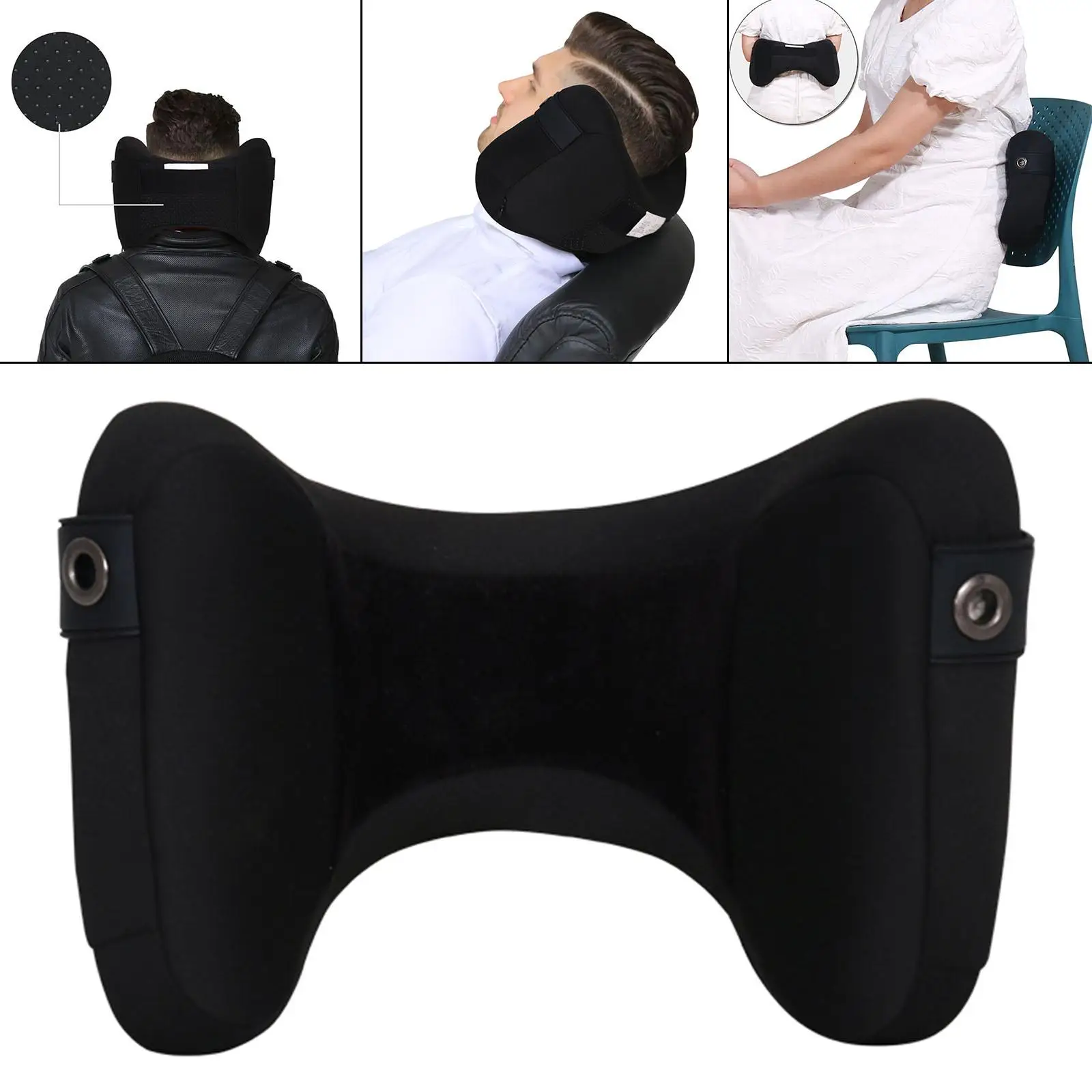 U Shaped Travel Neck Pillow with Removable Cover Comfortable for Flights