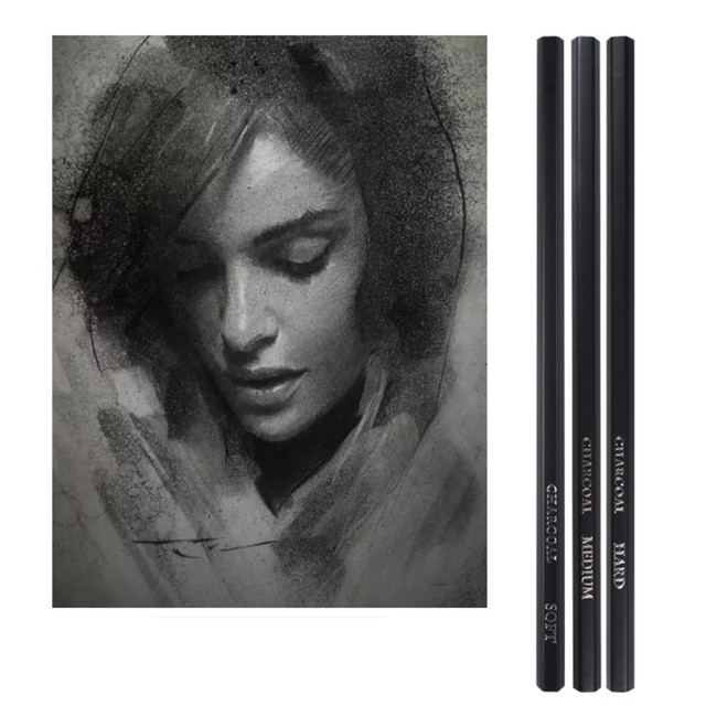 Professional Drawing Pencil Eraser Graphite Sketch Color Pencil