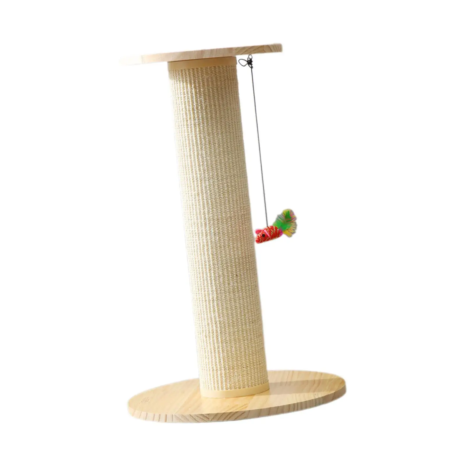 Small Cat Scratching Posts Sisal Rope Scratcher Tree Shelf for Small Cats