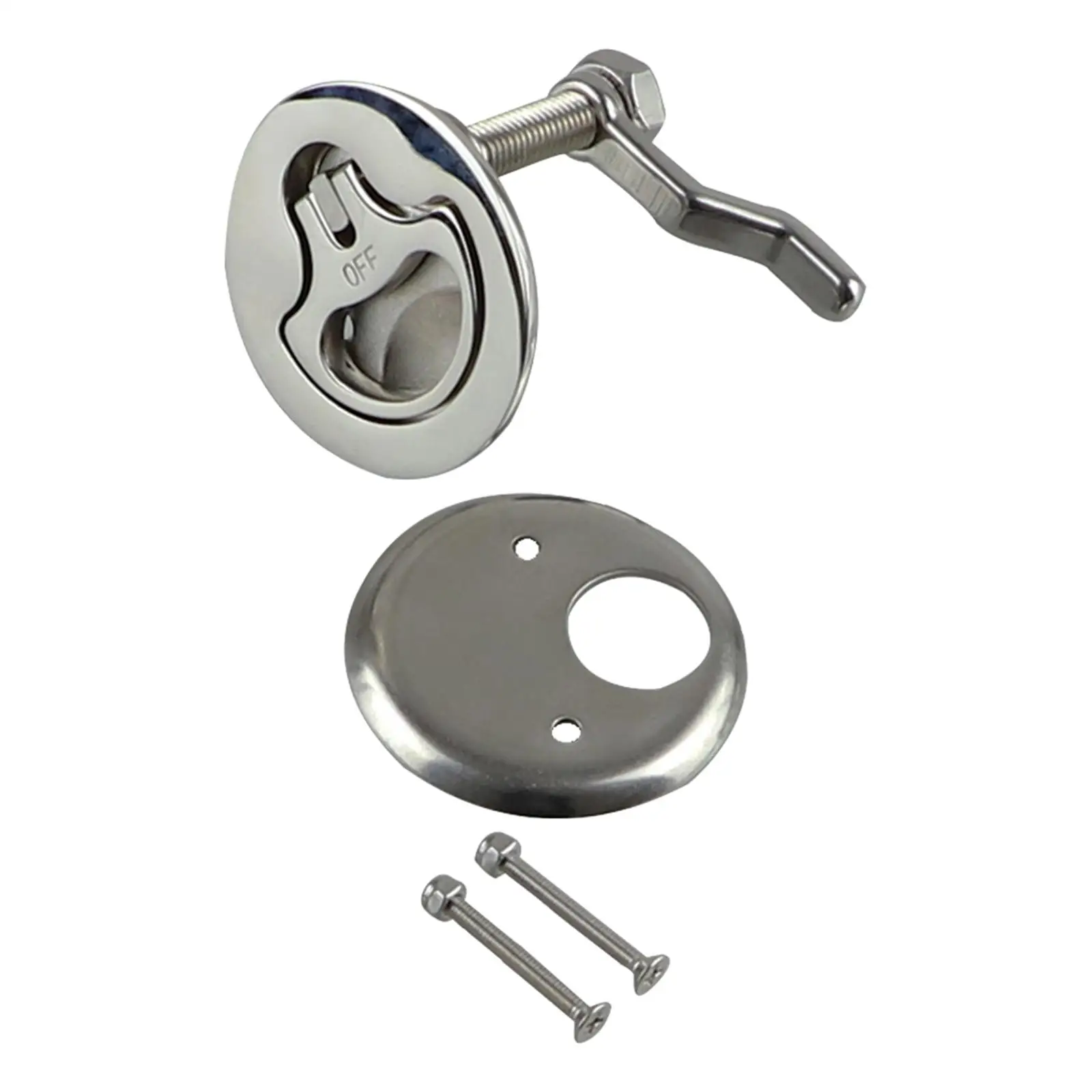 Boat cam Latch Stainless Steel Heavy Duty Recessed Flush Pull Hardware