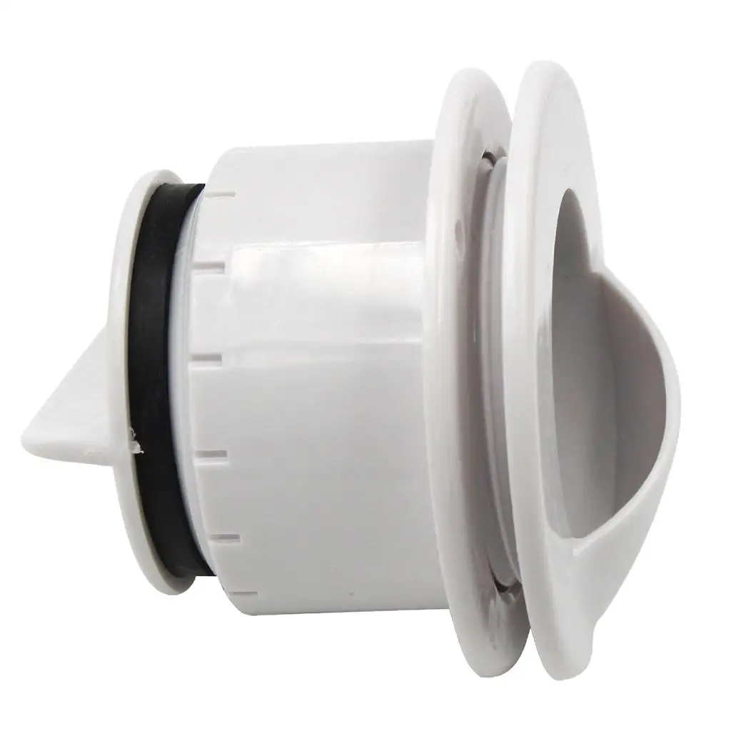 Marine Boat Self Bailing Drain Plug Scupper Valve With Gasket Seal