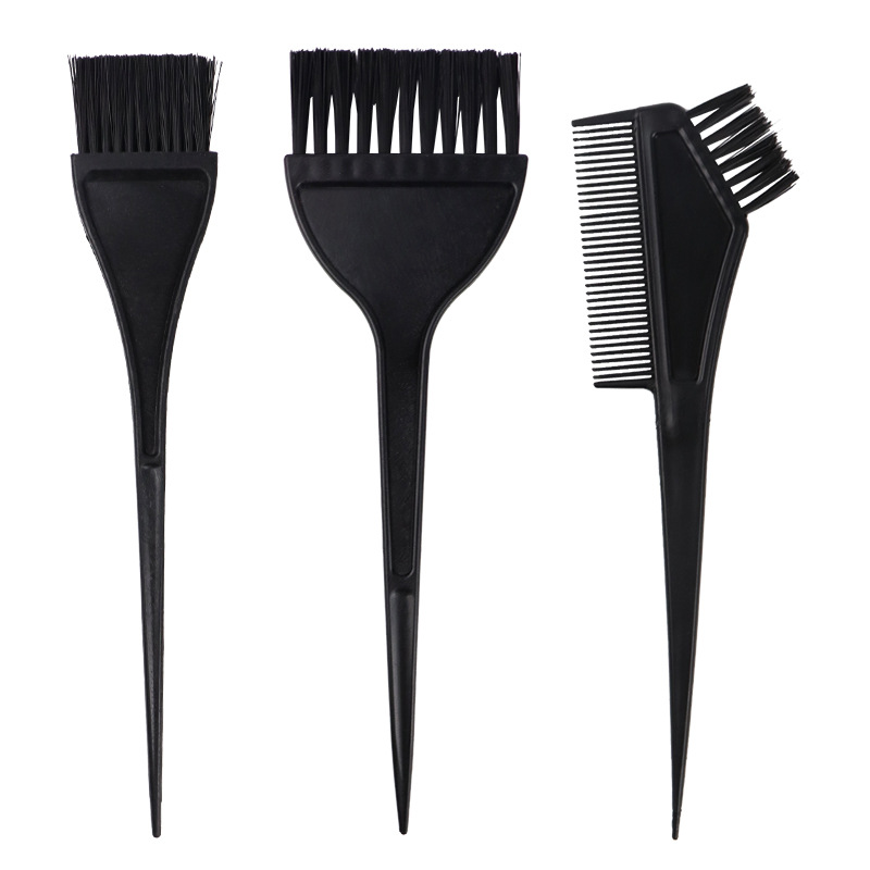 Description Picture 4 of itemBlack Hair Dyeing Accessories Kit Hair Coloring Dye Comb Stirring Brush Plastic Color Mixing Bowl Hair Styling Tool
