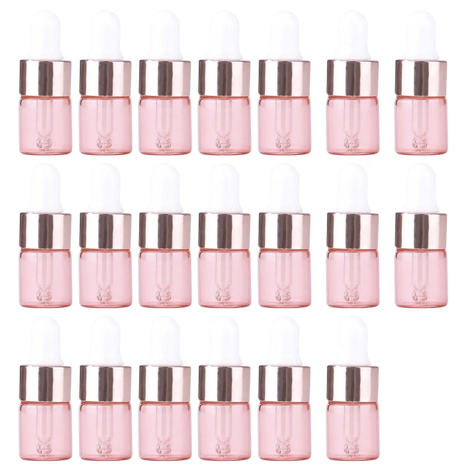 20 Pieces Essential Oil Dropper Bottles for Essential Oil Cosmetic Liquid