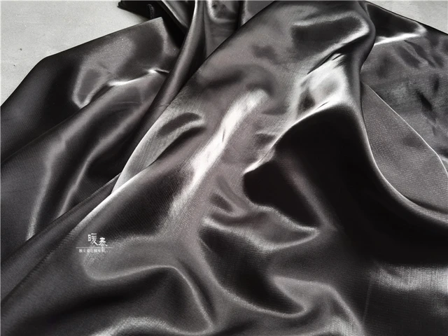 Shiny Silk Satin Fabric 6 Colors Liquid Reflective Metallic Luster  Silkblend Organza Diy Decor Suit Shirt Dress Designer Fabric - Fabric -  AliExpress