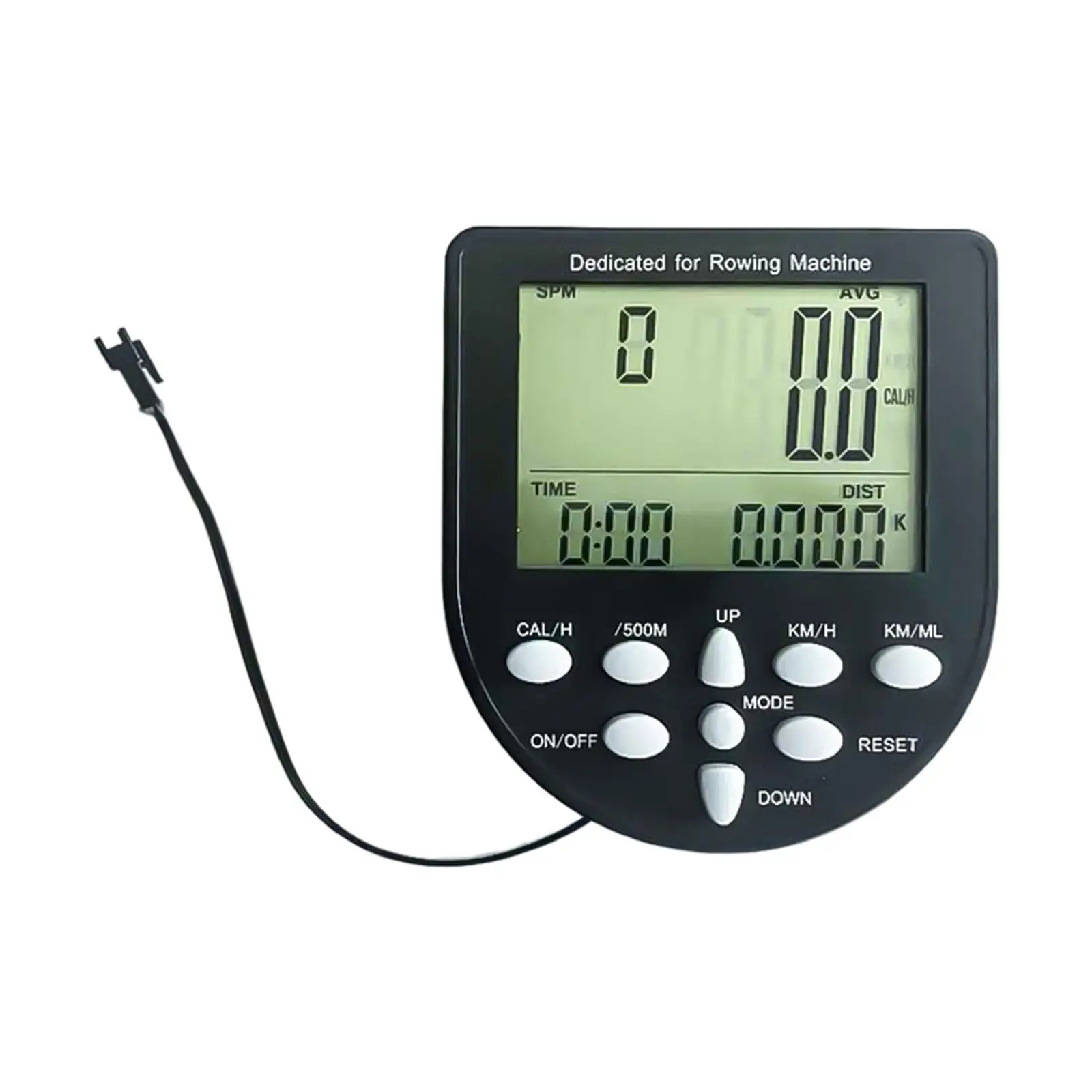 Universal Replacement Monitor Speedometer for Rowing Machine Indoor Computer
