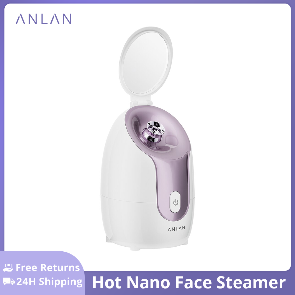 Best of ANLAN Hot Nano Face Steamer Sprayer Facial Steamer With Mirror Hot Fog Pore Cleaner Skincare Moisturizing Humidifier SPA Machine Reviews & Tips