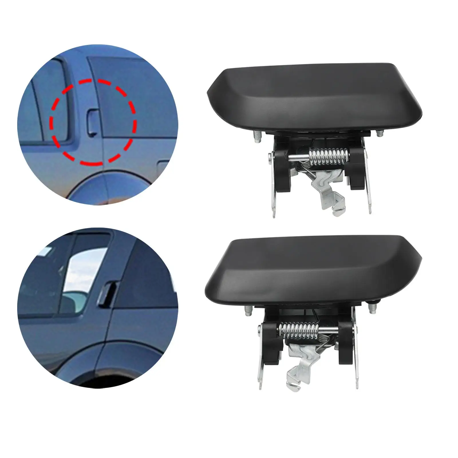Reardoor External Handle Durable Accessories Easy to Intsall Replace for Nissan Pathfinder 2005-2013