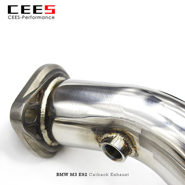 Cees catback排気bmw M3 E92 4.0L 2008-2013パフォーマンスバルブ排気管マフラーステンレス鋼エスケープ排気システム -  AliExpress