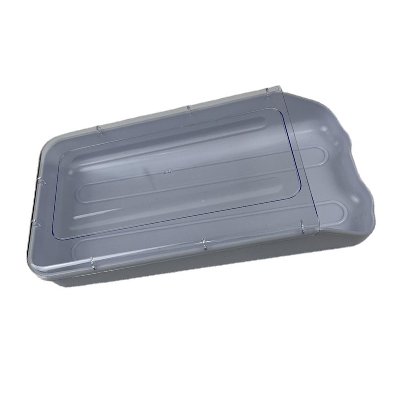 Kitchen Eggs Holder Egg Tray Eggs Container Fridge Eggs Organizers with Clear Lid for Shelf Countertop Kitchen