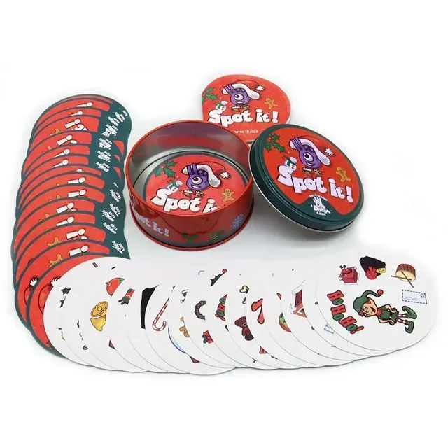 Juego de cartas Dobble para niños, juego de mesa con caja Spot It, Doble  juego de cartas, juegos de fiesta, cadera, 30/55 piezas, 27 estilos -  AliExpress