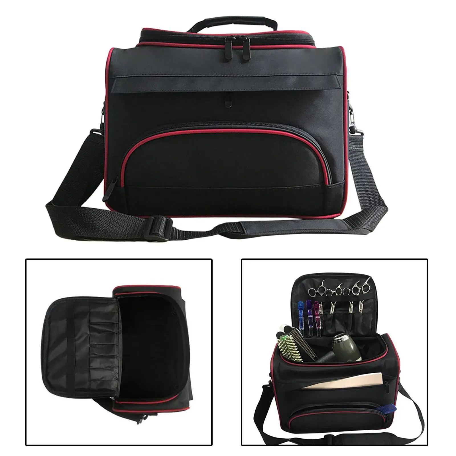 Portable Large Capacity Salon Barber Hand Hairdressing Tools  Case Carrier Organizer
