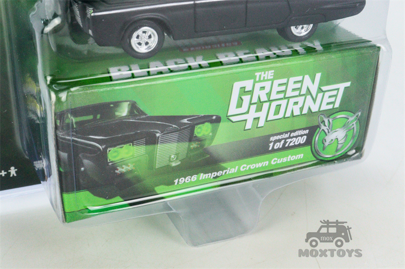 Johnny Lightning x Mijo 1:64 The Green Hornet Black Beauty w/figuras  fundidas a presión, modelo de coche| | - AliExpress