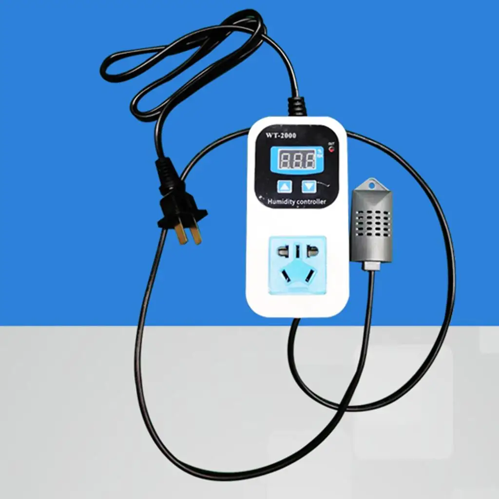 5~99%RH Humidity Controller Socket Regulator Moisture Control for US Plug