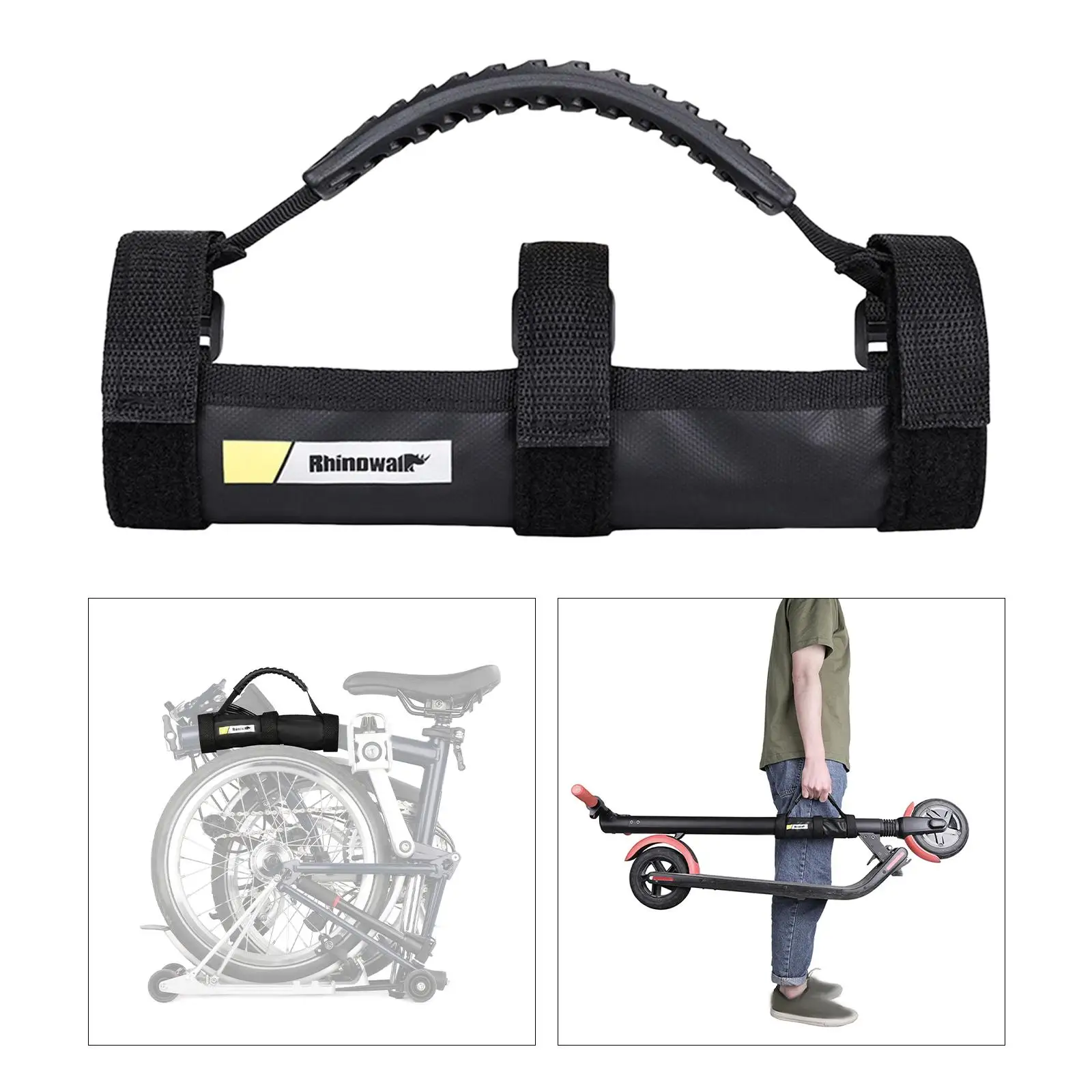 Electric Scooter Strap Bike Acces Handle Carry Hand Strap Belt Scooter Carry Strap Carrying Handle for Bicycle Electric Scooter