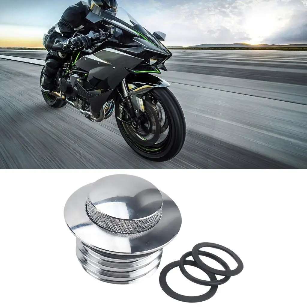 Motorcycle Fuel Tank PopUp Gas Caps Screw-Type Cover for  1982-2019