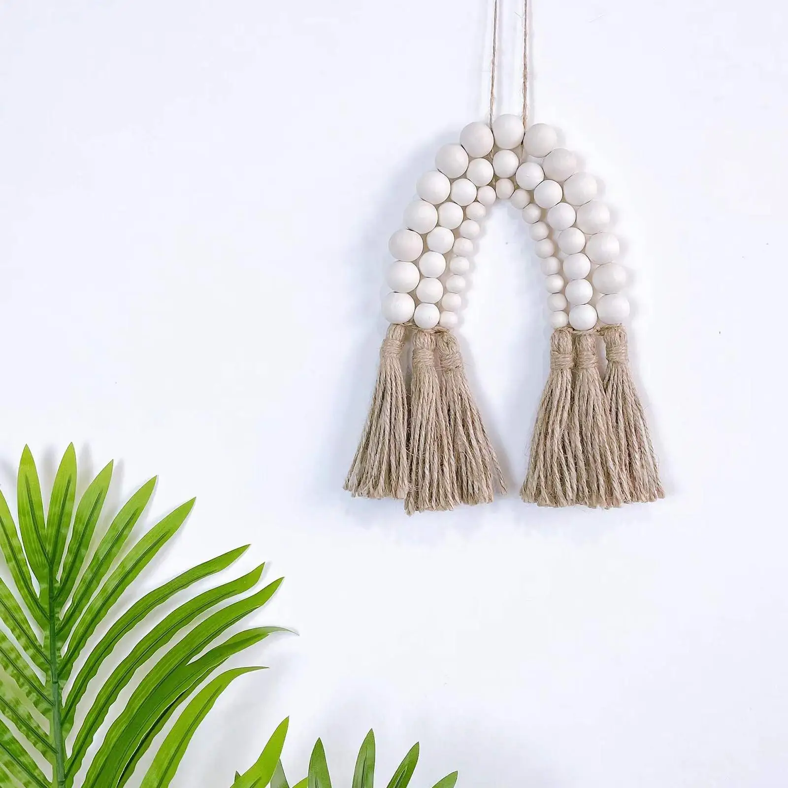 Farmhouse   Pendant  Garland with Tassels Bedroom Wedding Decor