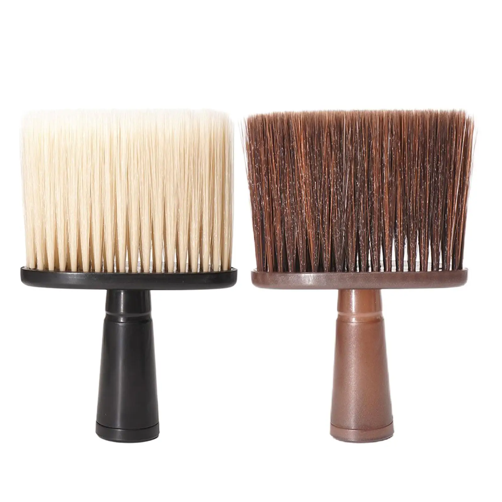 Barber Neck Duster Brush Soft Nylon Bristles Haircut Cleaning Brush for Home Use