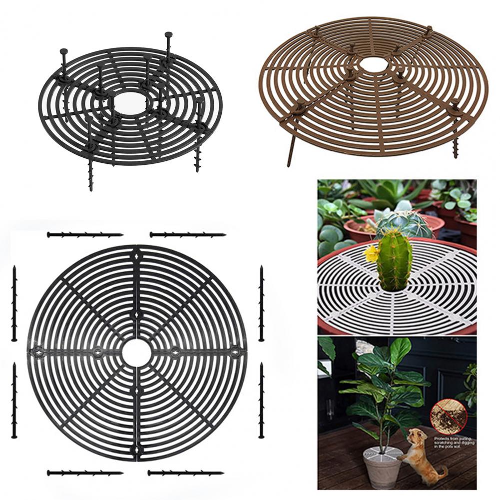 Защита для цветочного горшка практичная Антикоррозийная Крышка для горшка  для растений легкая сборка разрезаемая пластиковая защита для цветочного  горшка для дома | AliExpress