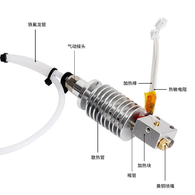 24V Hotend Kit V5 J-head For Anycubic E3D V5 Vyper - 9