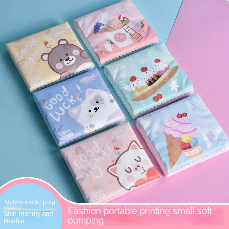 Best of Cartoon Printing Cute Small Packet Of Paper Towels, Pink Napkins, Heart To Heart, Handkerchief Paper, Facial Tissue Paper Reviews & Tips