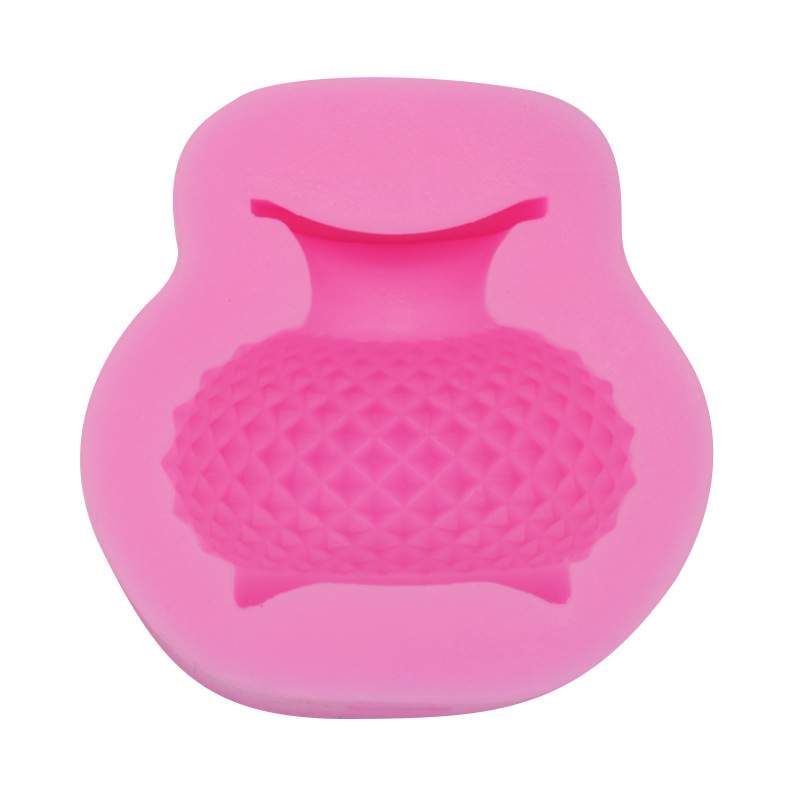 Blumenvase Form 3D Silikonform Vase Fondant Form Kuchen Dekorieren Schokolade Gumpaste Seifenform – Detail 2