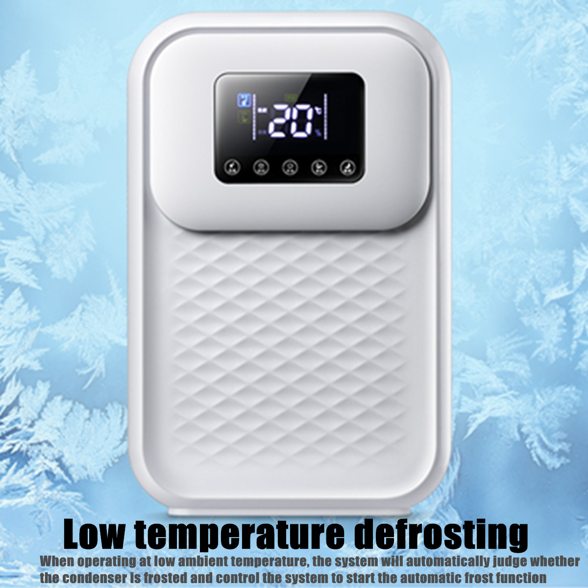 Description Picture 6 of item60W Household Electric Smart Dehumidifier Moisture Absorber Mute LCD Smart Timer Minus-Ion Anion Air Purifier Air Dryer for Home