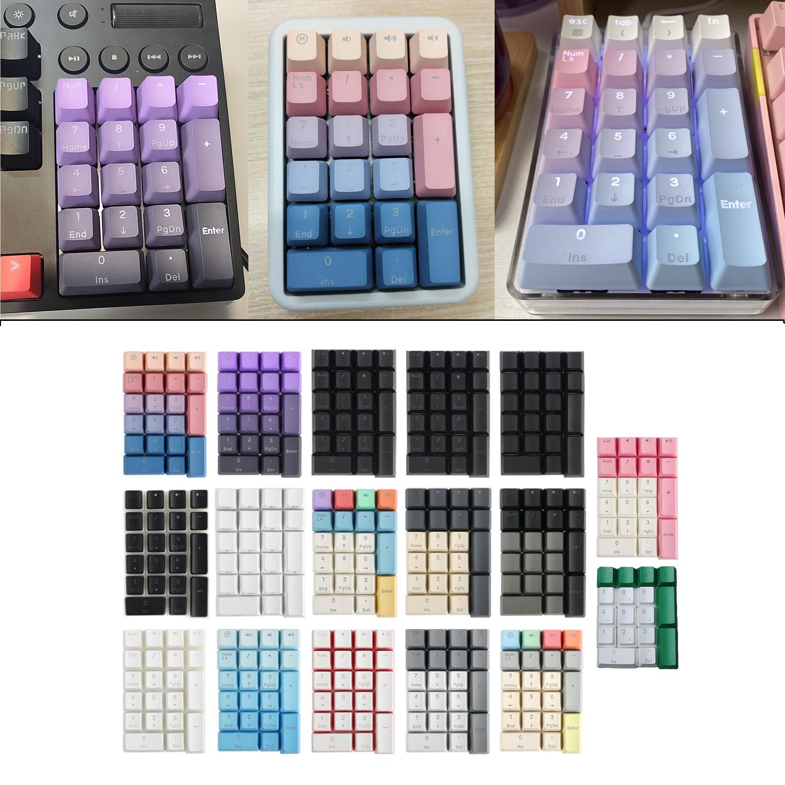 Mechanical Gaming Keyboard Numeric Keycaps Layout Dustproof Office Supplies