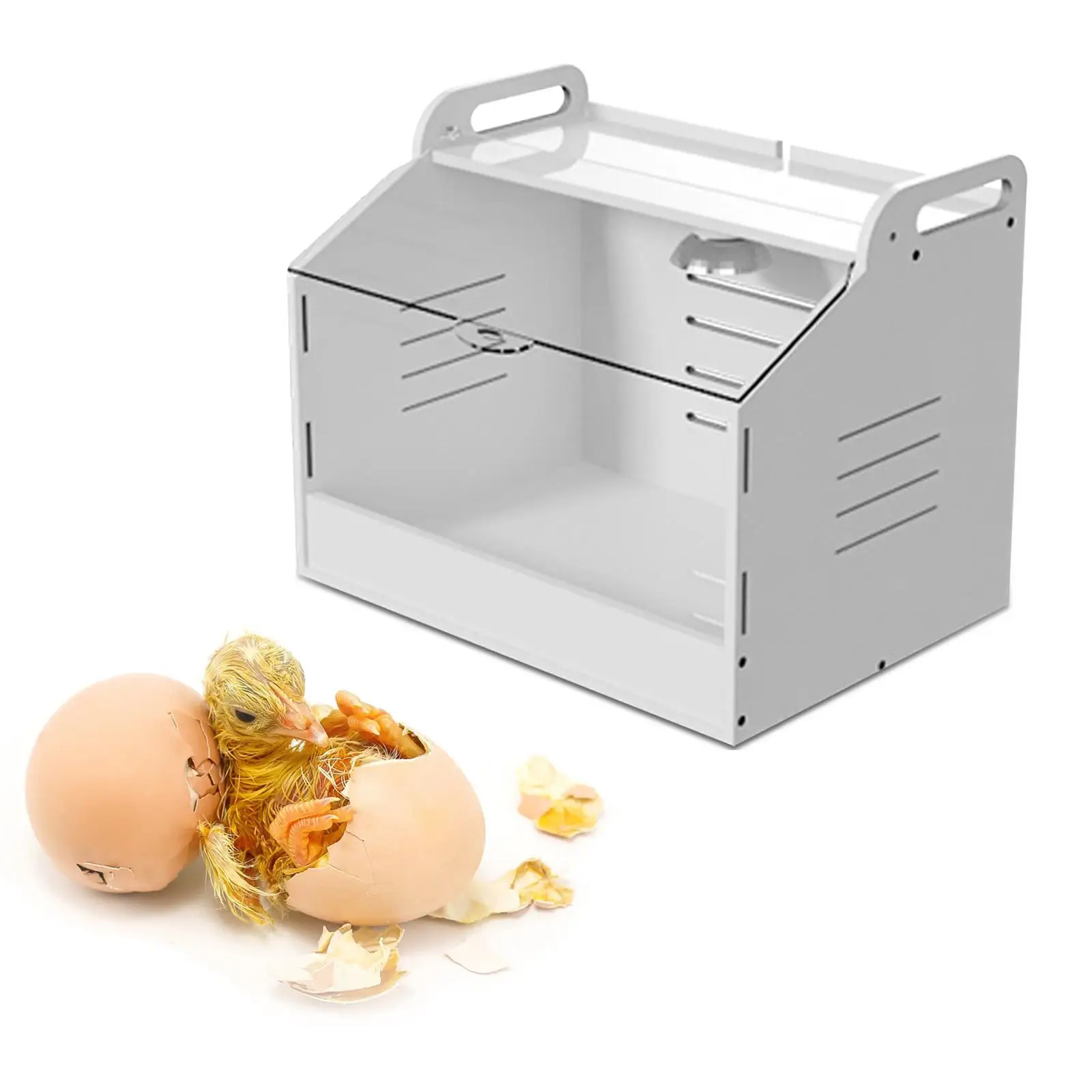 Automatic Poultry Hatcher Machine Hatching Poultry Incubation Box Egg Incubator Farm Equipment for Parakeet Turkey Quail Chicken